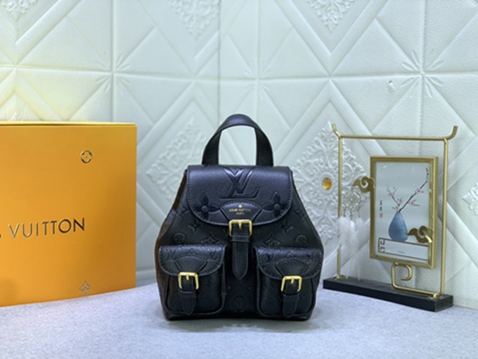 LV venice M47074 壓花雙肩包包