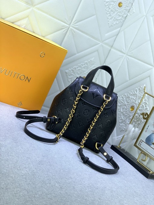 LV venice M47074 壓花雙肩包包-3