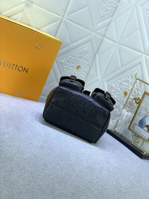LV venice M47074 壓花雙肩包包-4
