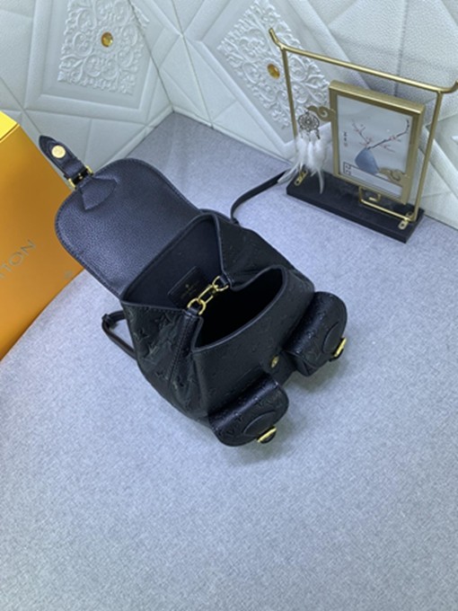 LV venice M47074 壓花雙肩包包-7