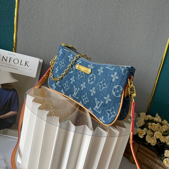 LV M83008 Pochettep Accessories Mila 麻將包-11