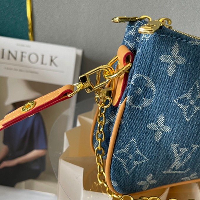 LV M83008 Pochettep Accessories Mila 麻將包-15