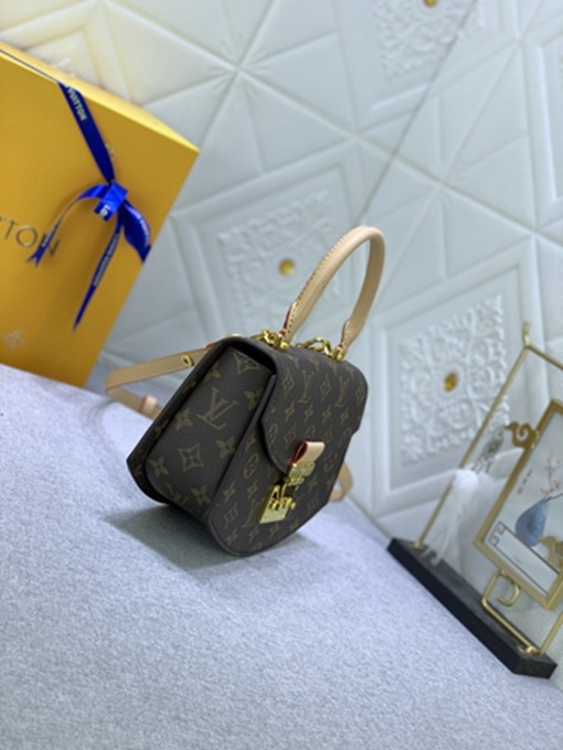 LV M46548扇形手提斜挎包包-5