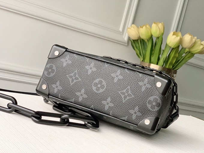 LV M44735  MINISOFTTRUNK黑花盒子包包原單品質-4
