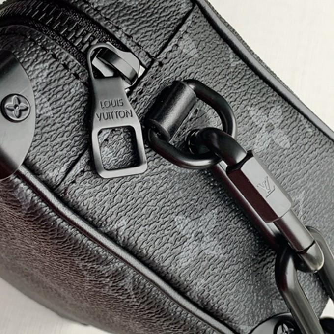 LV M44735  MINISOFTTRUNK黑花盒子包包原單品質-5