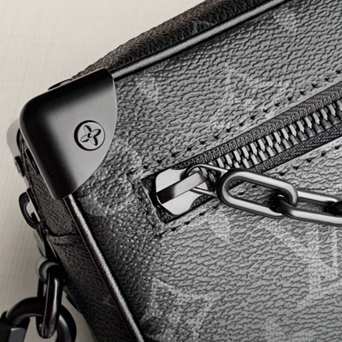 LV M44735  MINISOFTTRUNK黑花盒子包包原單品質-6