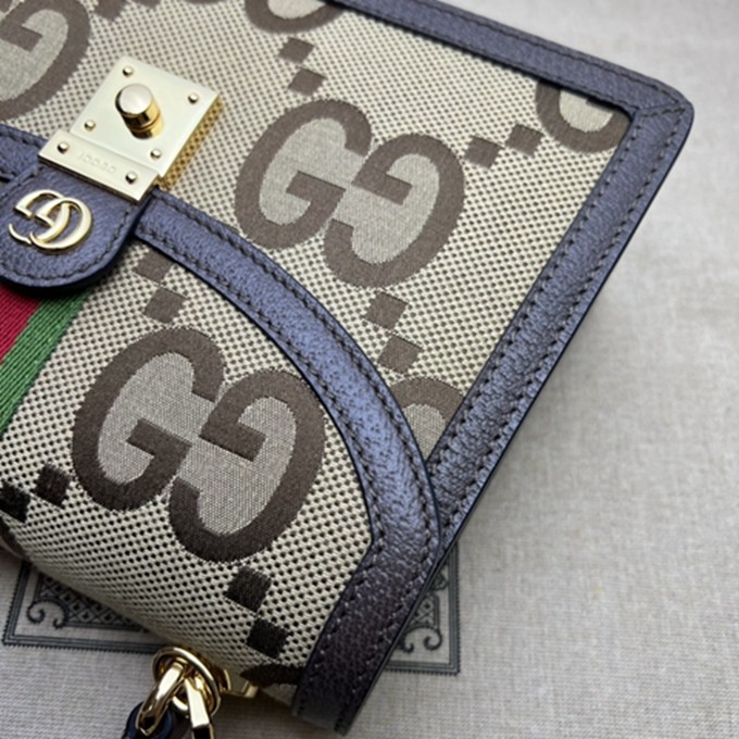 651055 Oridia系列復古格調 大G杏布 手提斜挎包包-9