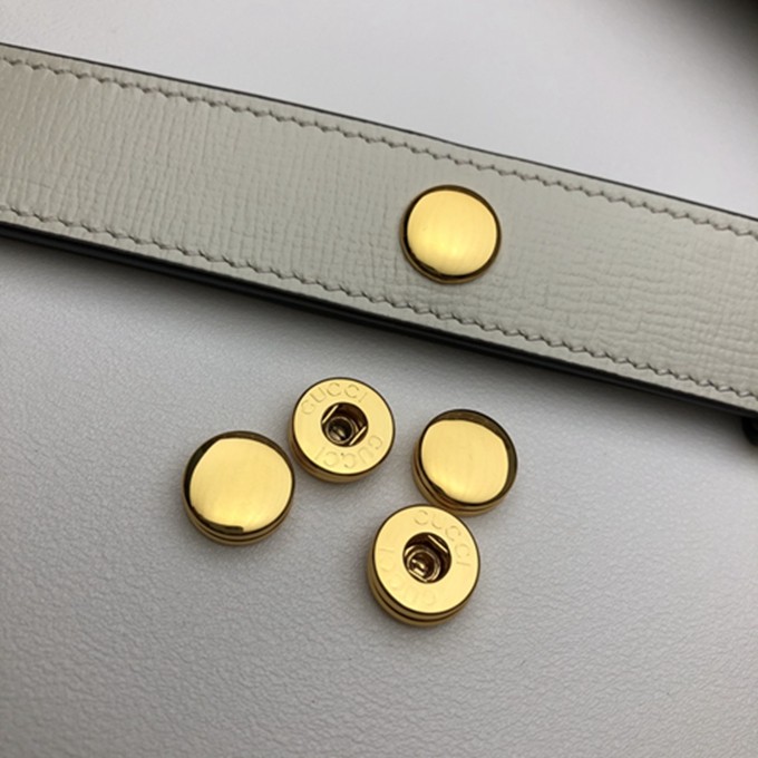 602204 Horsebit馬鞍包 復古金扣手提斜挎單肩包包-26