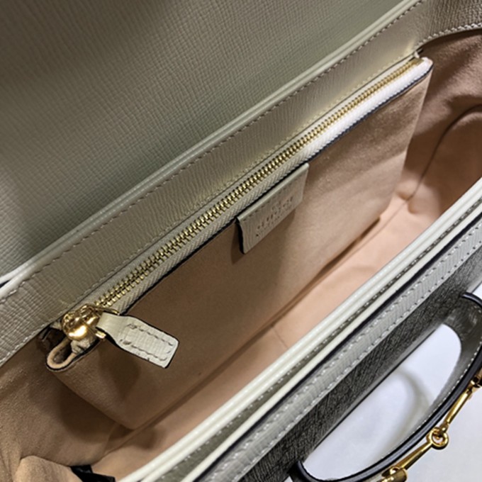 602204 Horsebit馬鞍包 復古金扣手提斜挎單肩包包-27