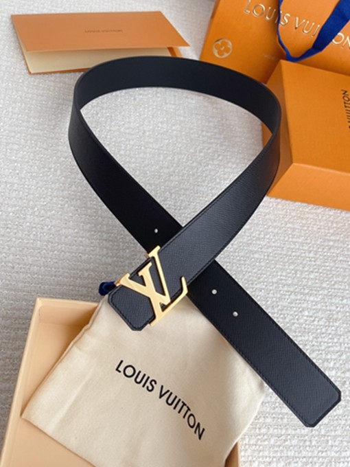 LV 掌紋牛皮皮帶 寬4CM-9