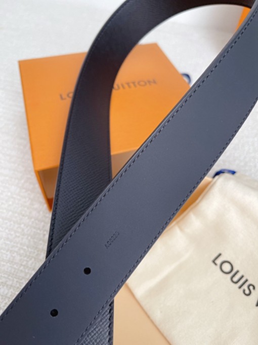 LV 掌紋牛皮皮帶 寬4CM-8