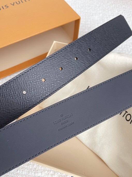 LV 掌紋牛皮皮帶 寬4CM-16