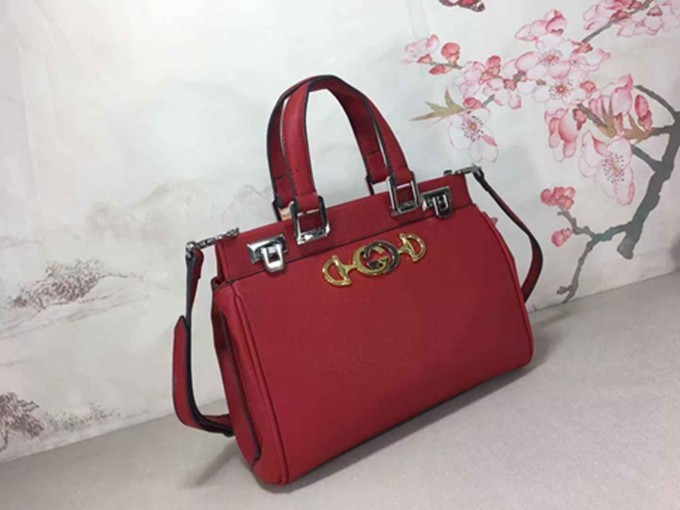  Zumi系列569712 經典馬銜扣手提斜挎兩用手袋-27
