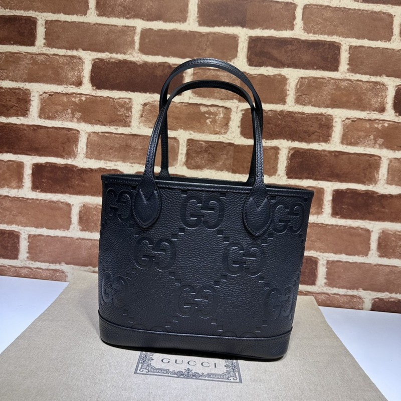 頂級原廠 726762 黑色雙G小號托特包-3