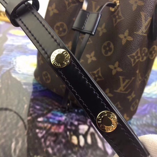 M44011 迷你 水桶包 Monogram帆布面料 黑色-8