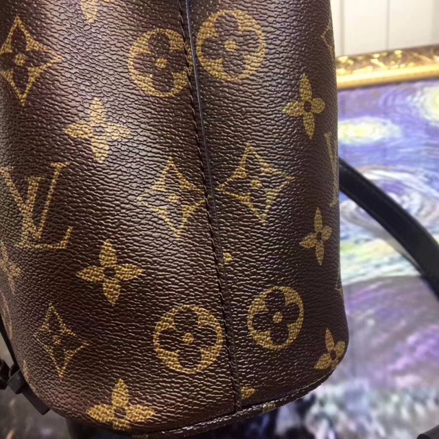 M44011 迷你 水桶包 Monogram帆布面料 黑色-7
