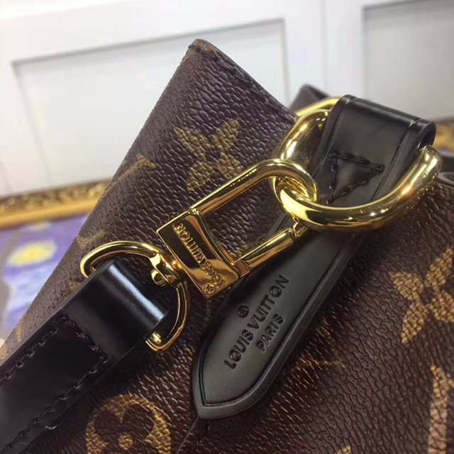 M44011 迷你 水桶包 Monogram帆布面料 黑色-6