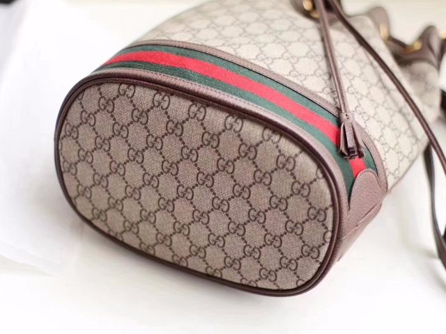 503886 原單 啡棕 款Ophidia水桶包-4