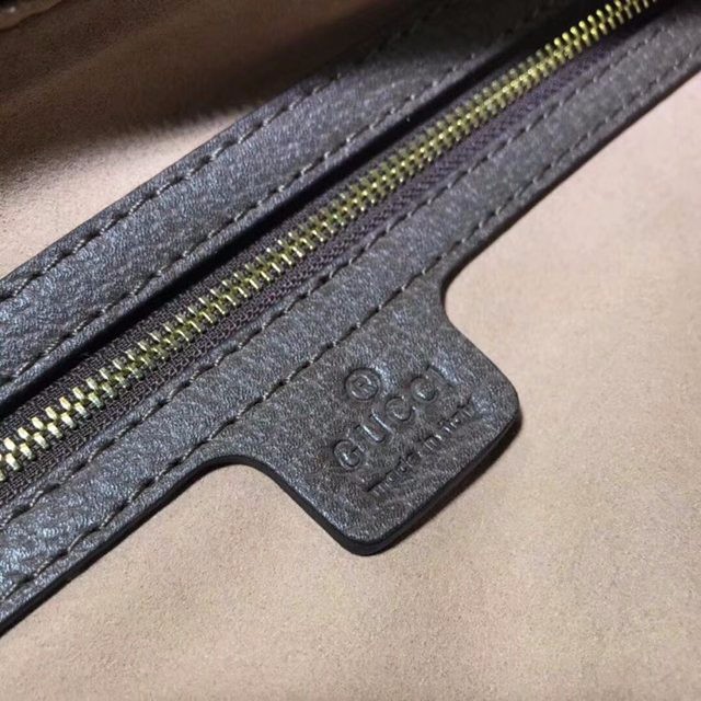 524532原單 咖啡PVC棕色牛皮 波士頓包-9
