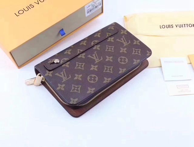 Zippy XL拉鍊長夾 手拿包 老花-3