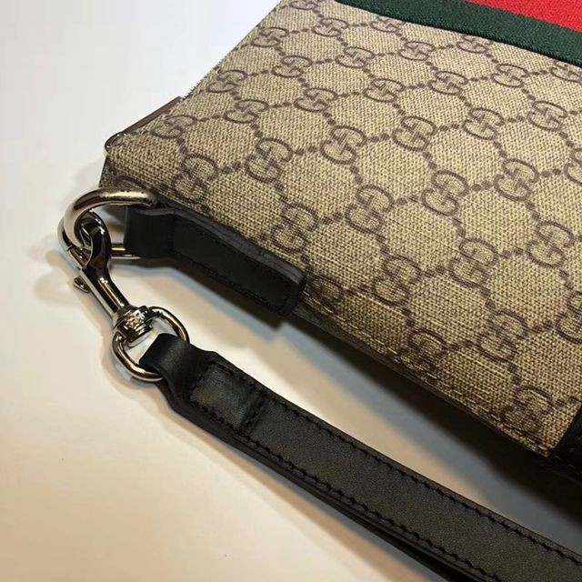 523603 原單咖啡PVC咖啡牛皮 手拿包-4