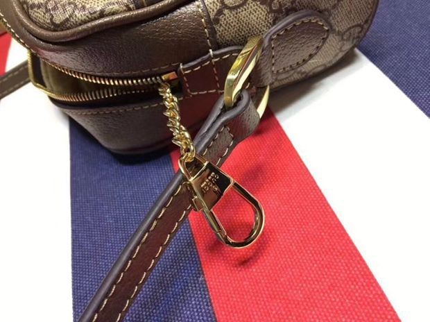 517350Ophidia系列 復古斜背包 咖啡色17.5x12cm-8