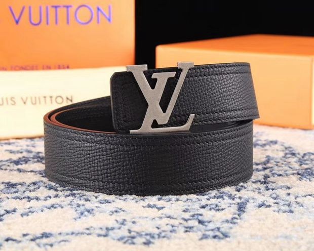 LV MADEinSpain 牛皮 十字紋 寬4cm-6