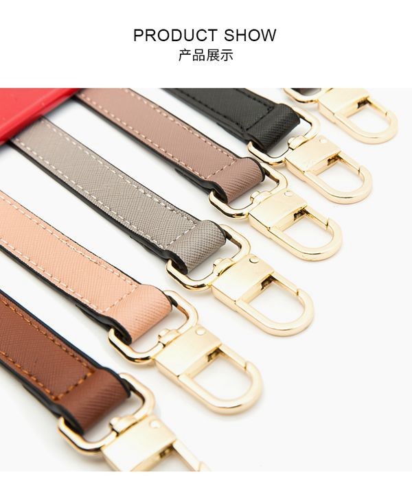 LV包包背帶 單肩斜背帶  牛皮 寬1.8cm 長98--110cm-14