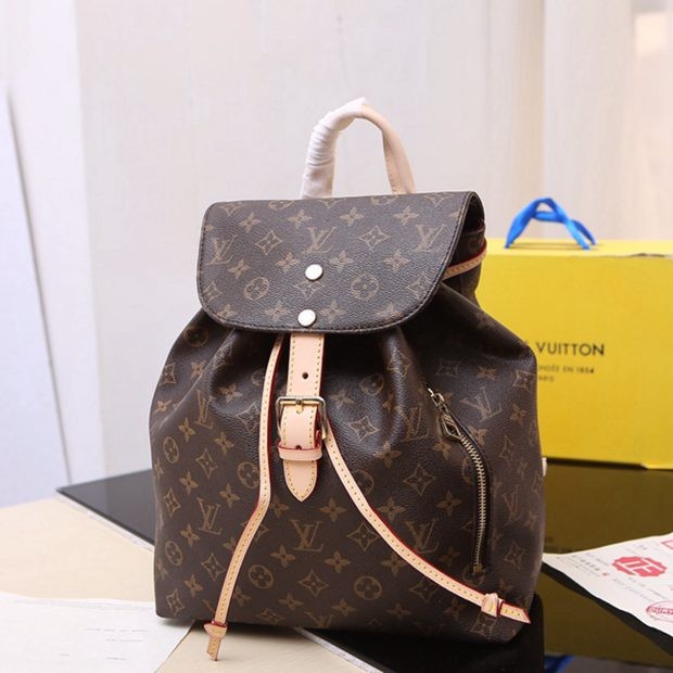 41578 唐嫣同款Sperone damier aur水桶雙肩包 老花 30x31x18cm