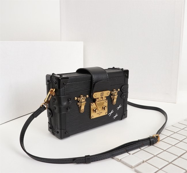 M54650 黑色水波紋 盒子包20x12.5x5cm-2