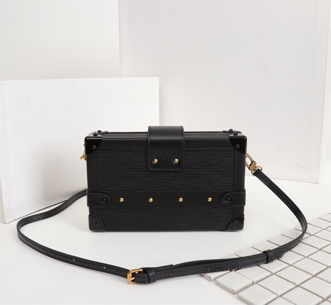 M54650 黑色水波紋 盒子包20x12.5x5cm-7