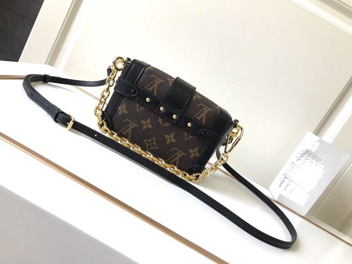 62553 Petite Malle 老花 軟盒包 17x6x12cm-9