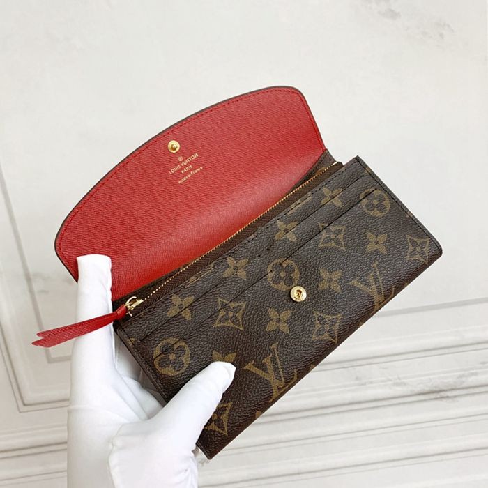 lv 玫瑰紅新款女士皮夾 m60136-3