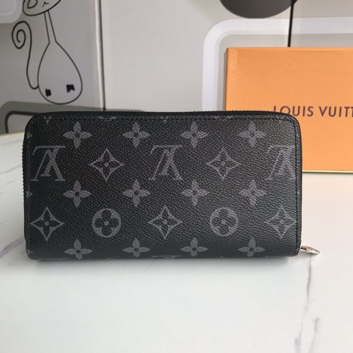 M61723 雙拉長夾 黑花 19x10x4cm-6
