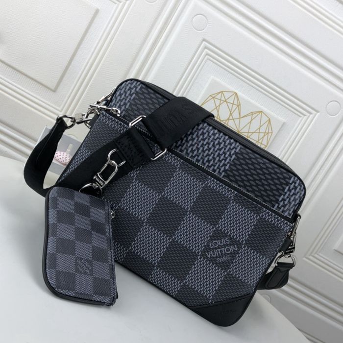 M69443 黑格 Pochette Trio 郵差包 25x18x4cm