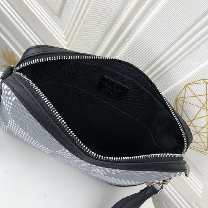 M69443白格 Pochette Trio 郵差包 25x18x4cm-2
