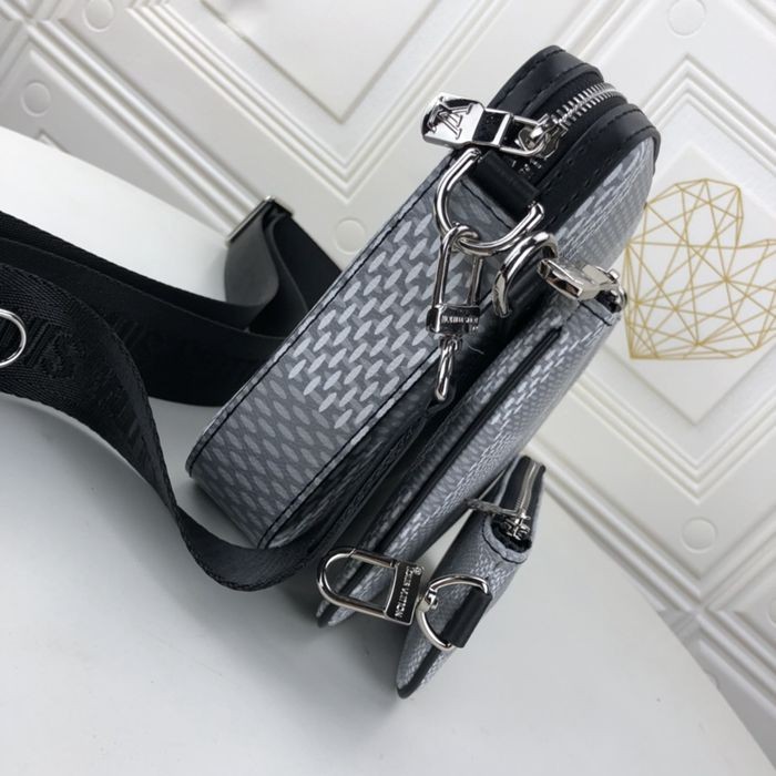 M69443白格 Pochette Trio 郵差包 25x18x4cm-5