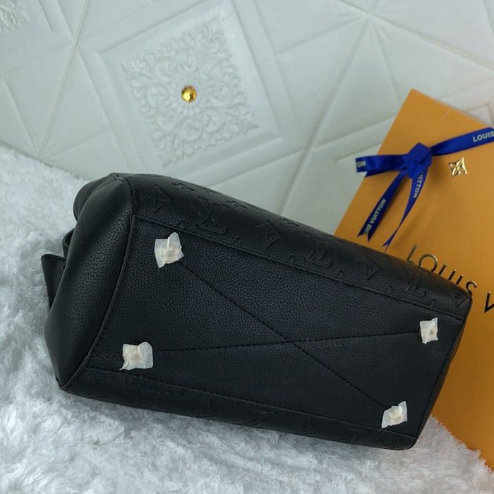 M41046 41056壓花原版 黑色 中號手袋 33*23*15cm-3