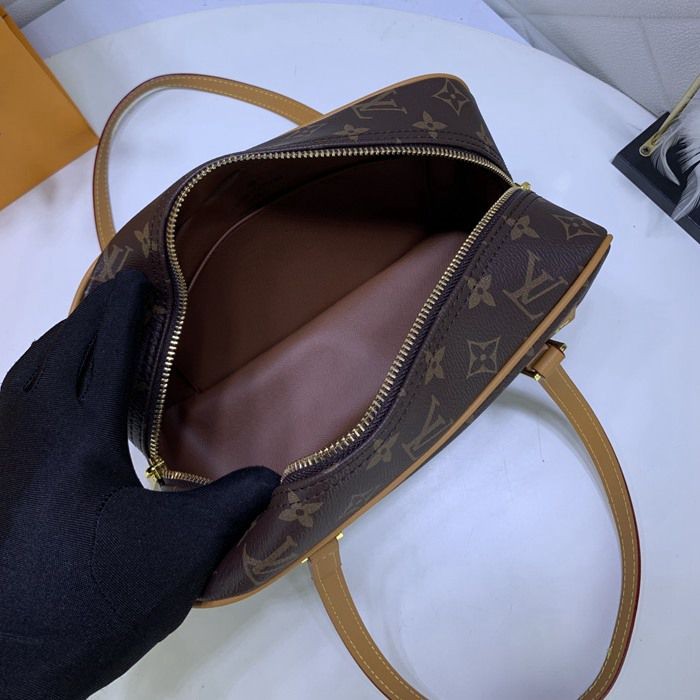 M51182中號 中古包開口笑 方盒子 26x16x12cm-2