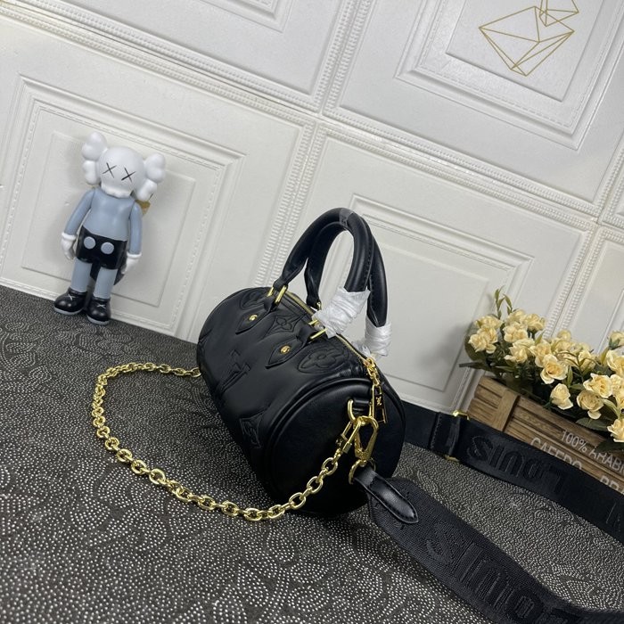 M59800黑色 M59826 M59827 PAPILLON BB 手袋 20x10x10cm-5