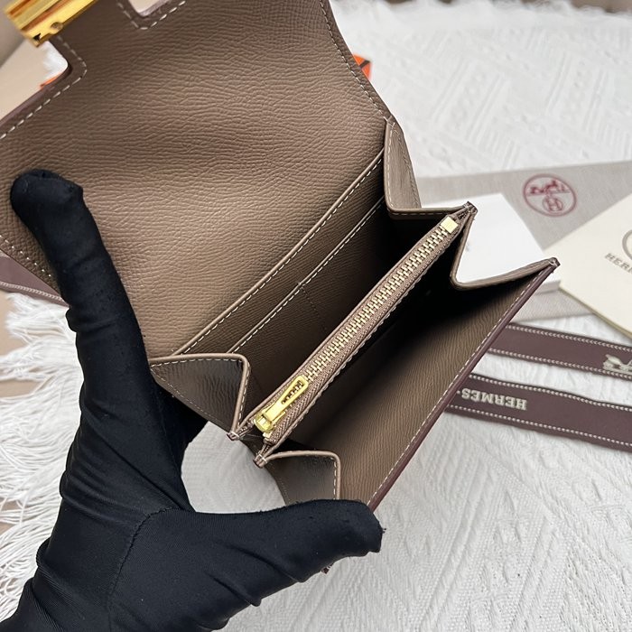 Hermes Constance 537 大象灰 手掌紋牛皮 14*12cm-2