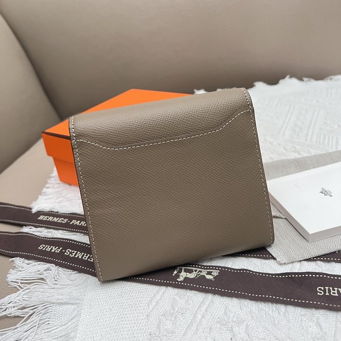 Hermes Constance 537 大象灰 手掌紋牛皮 14*12cm-4