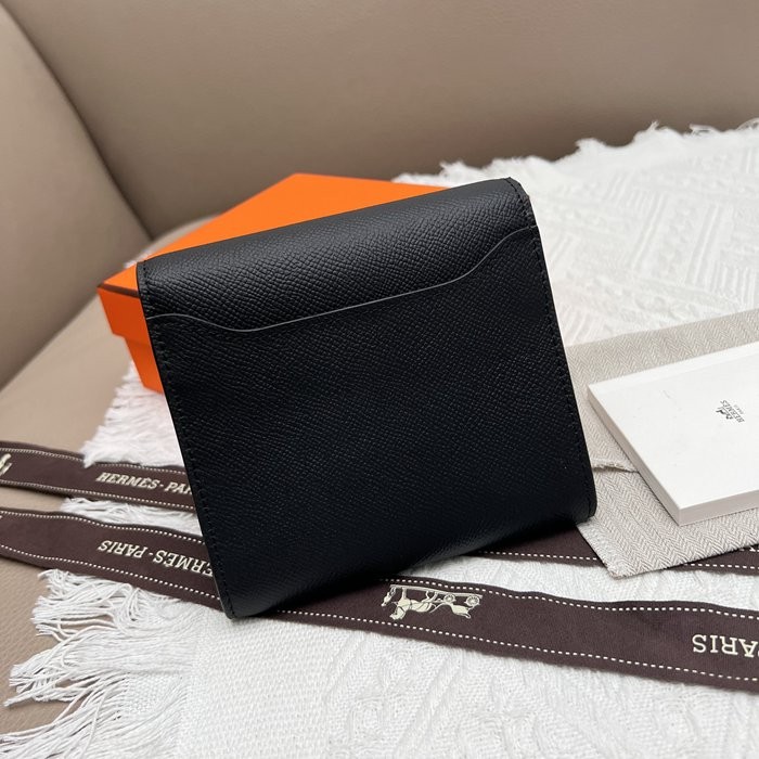 Hermes Constance 537 黑色 手掌紋牛皮 14*12cm-3