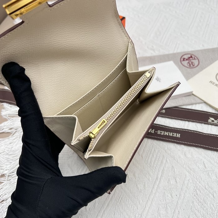 Hermes Constance 537 白色 手掌紋牛皮 14*12cm-2