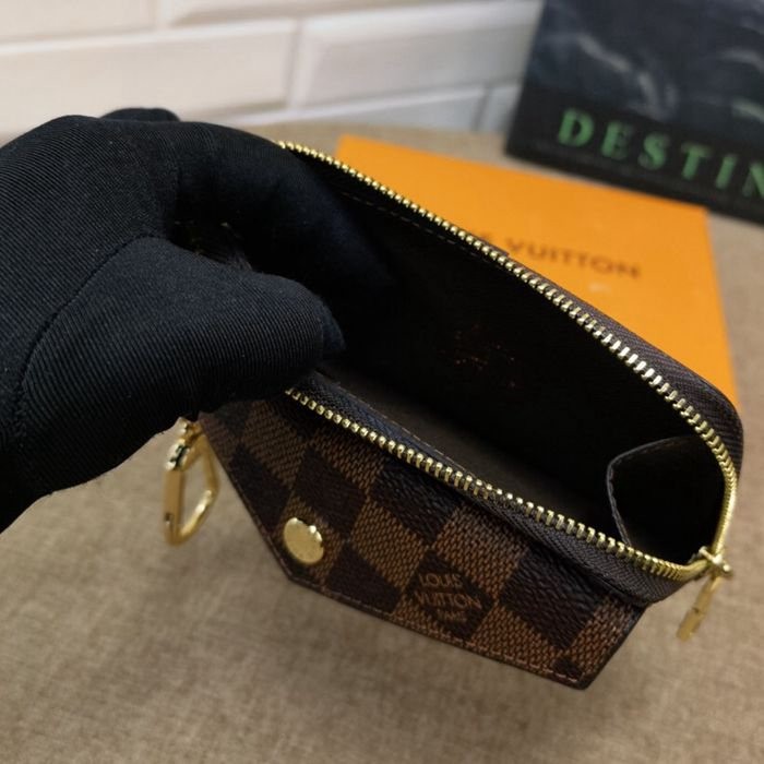 M69431 Recto Verso 卡片夾 咖啡格 13x9.5x2.5cm-2