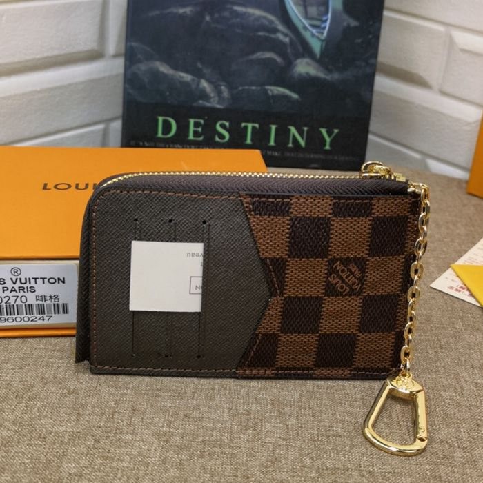 M69431 Recto Verso 卡片夾 咖啡格 13x9.5x2.5cm-9