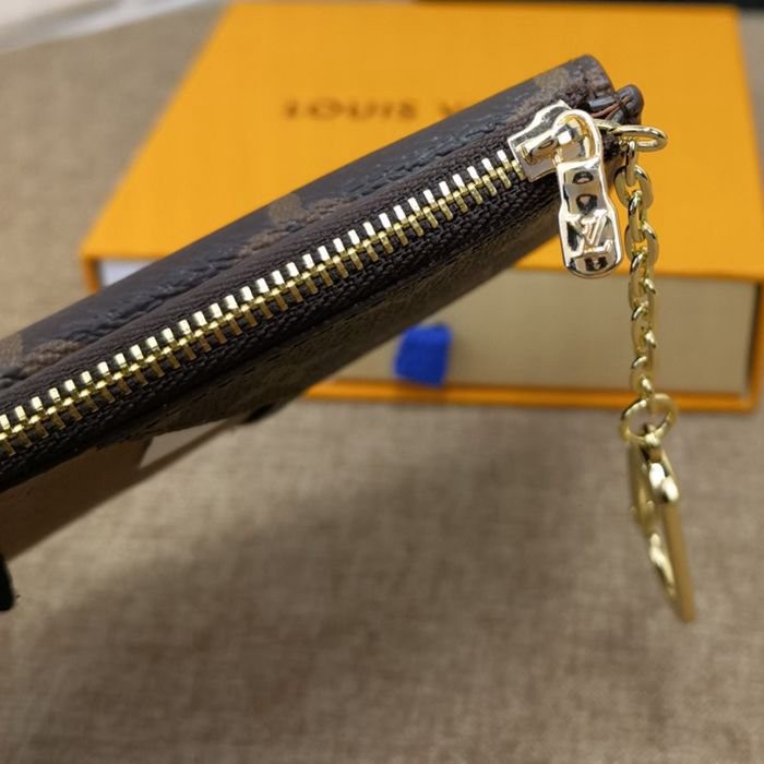 M69431 Recto Verso 卡片夾 老花棕色內裏 13x9.5x2.5cm-4