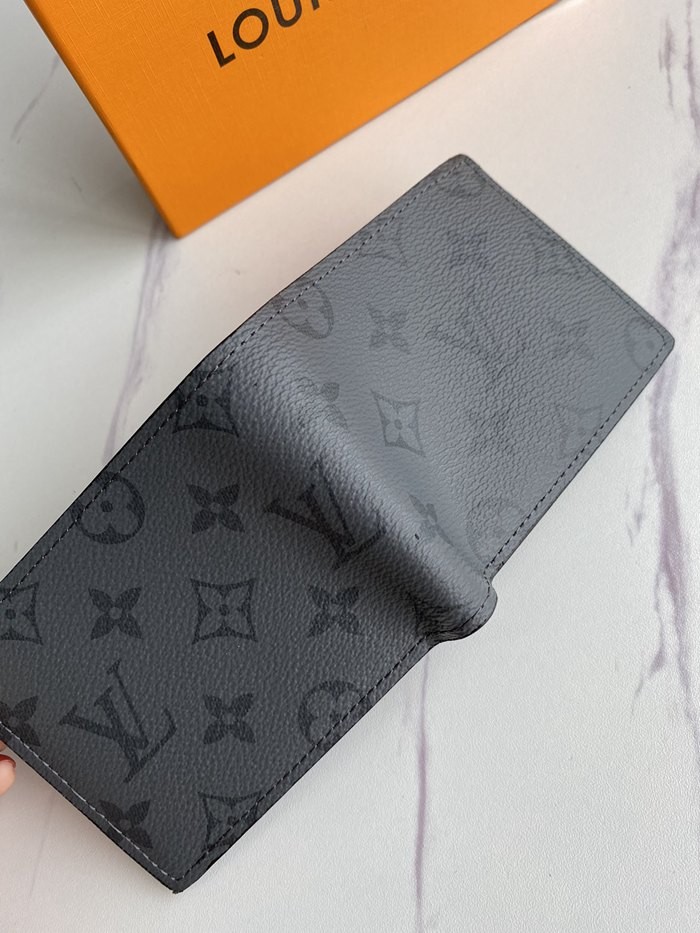 M60895 Damier Graphite 銀花 錢夾 12x9cm-3