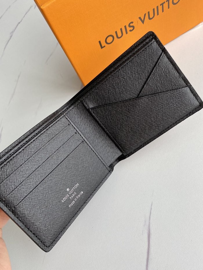 M60895 Damier Graphite 銀花 錢夾 12x9cm-4