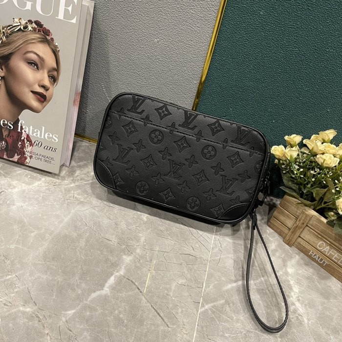 M82076 壓花 Pochette Kasai 手拿包25x16x6.5cm-2